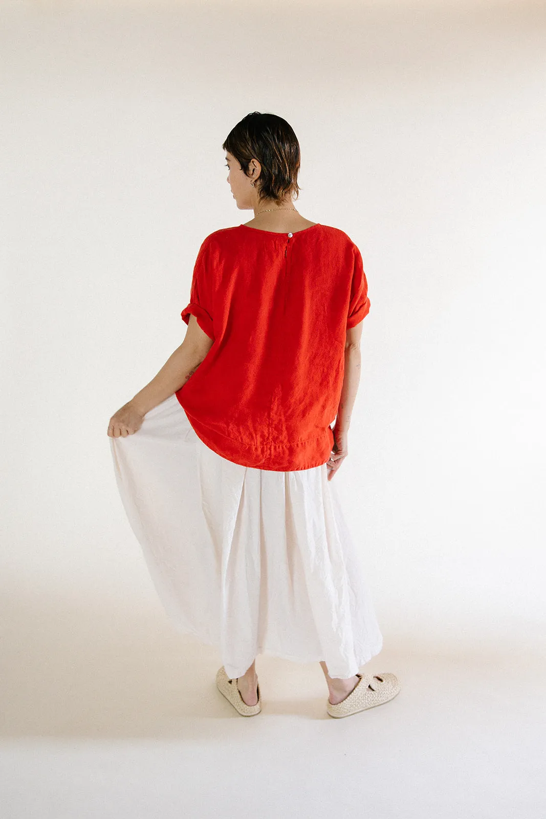 Metta - Avril T-Shirt - Light Linen