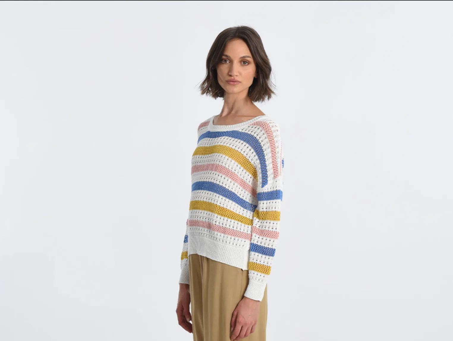 Molly Bracken Rae Striped Sweater