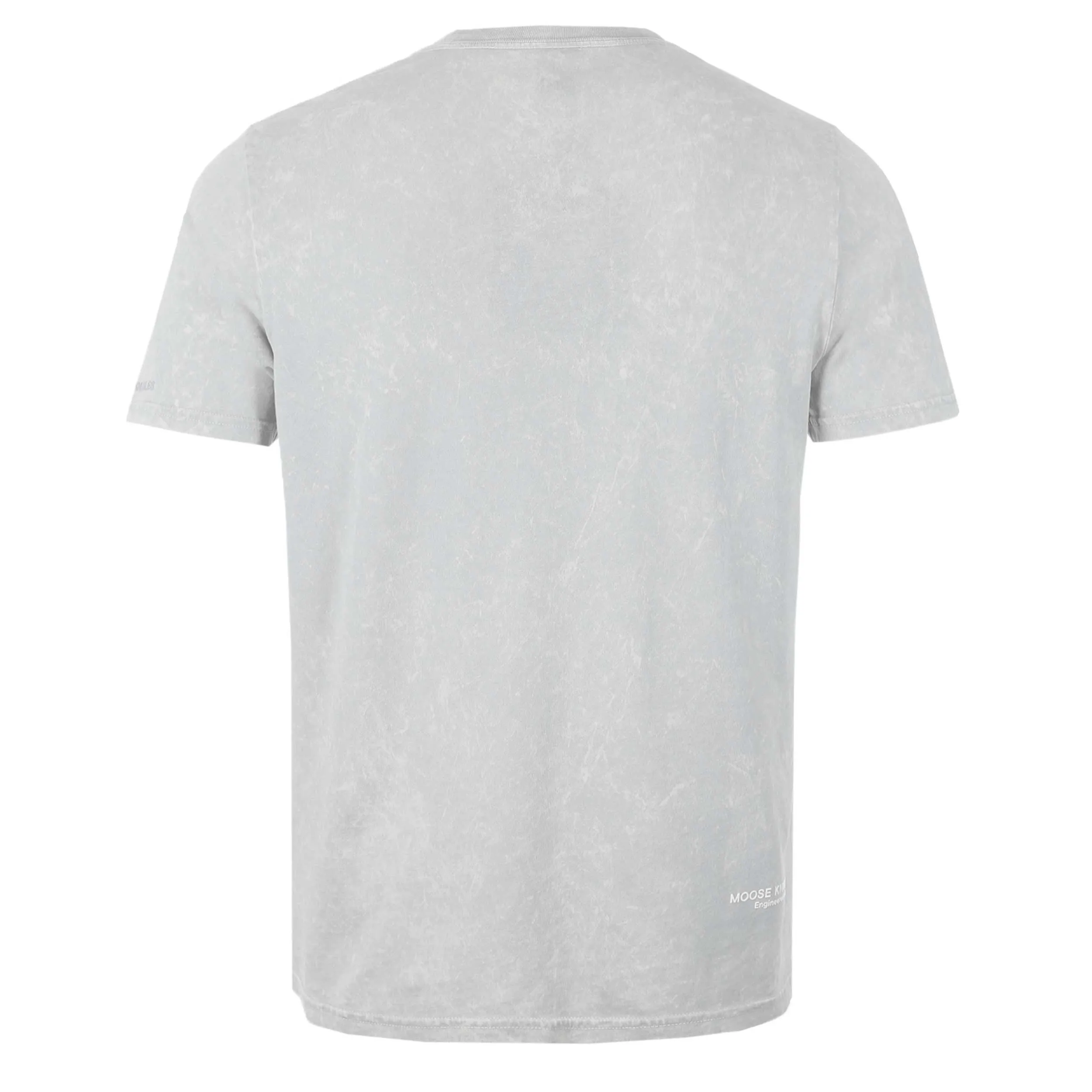 Moose Knuckles Philippe T Shirt in Steel Wash