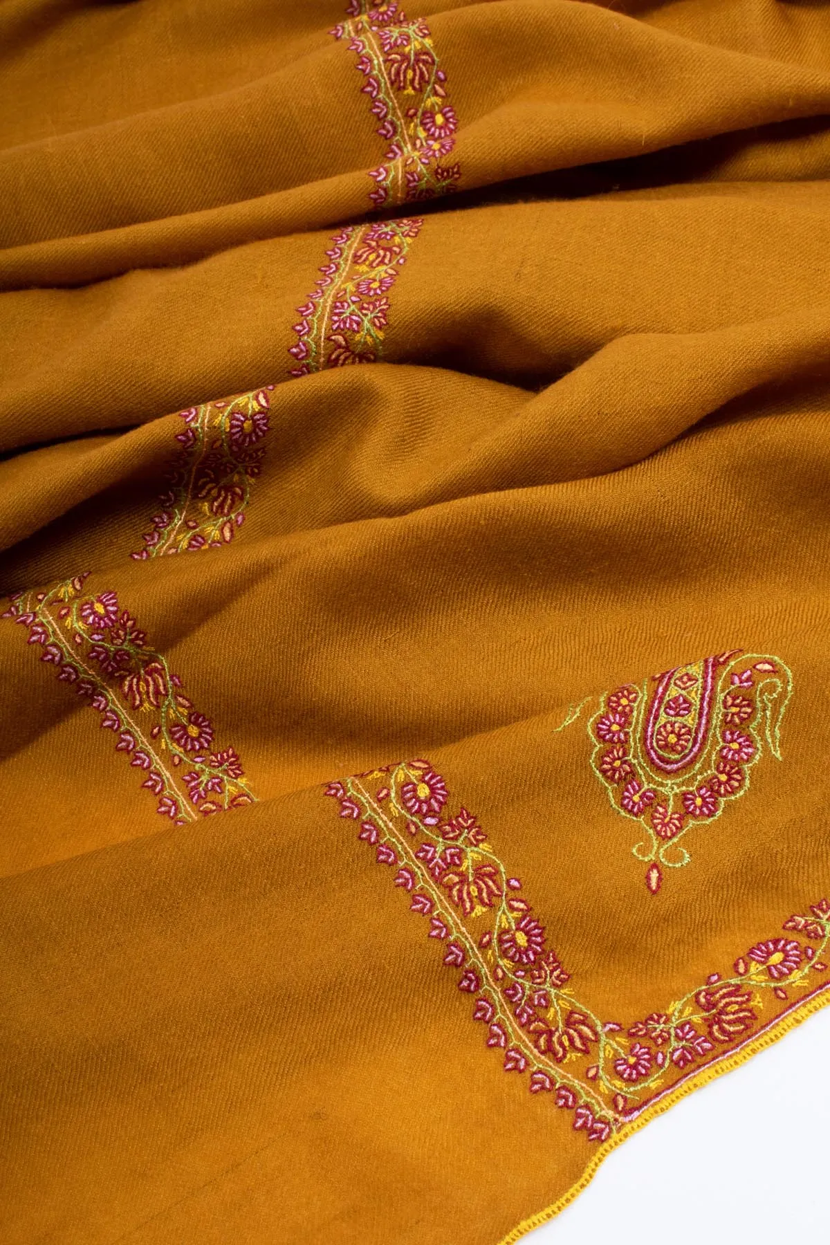 Mustard Pashmina Shawl - MARSEILLE