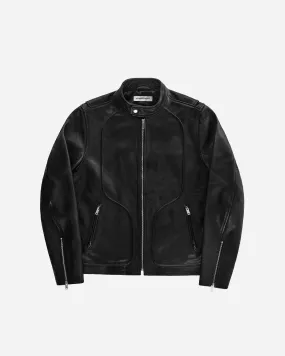 Nappa Calfskin Racer Jacket