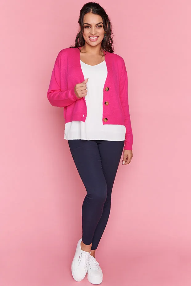 Norma Pink Cardi