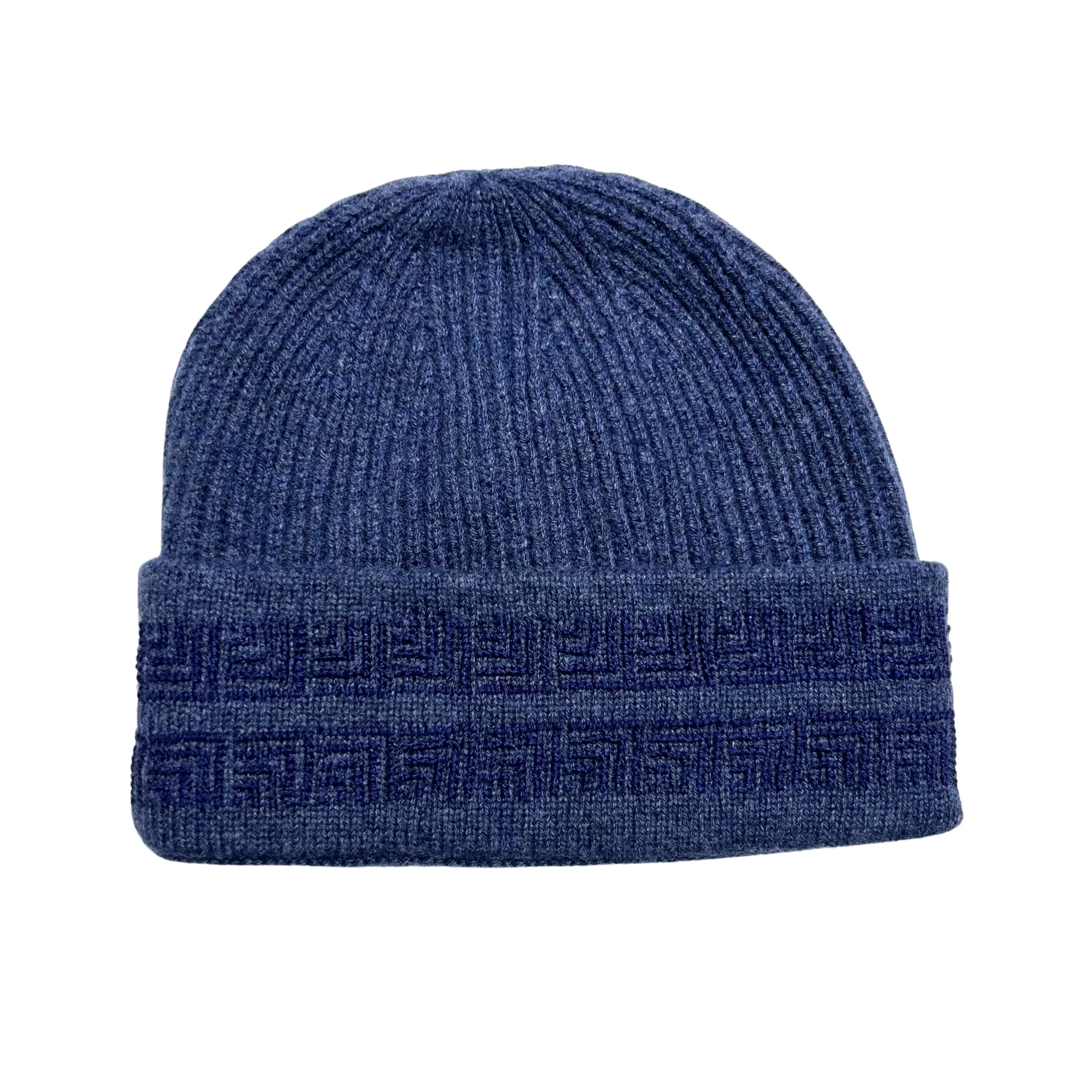 NOTTE BLUE CASHMERE BEANIE