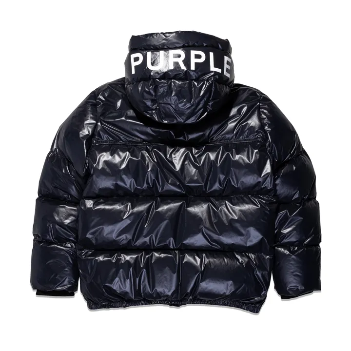 Nylon Down Puffer Jacket (Black) - PP611PBBP423