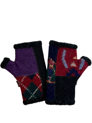 One of a Kind Arctic Fingerless Gloves 262