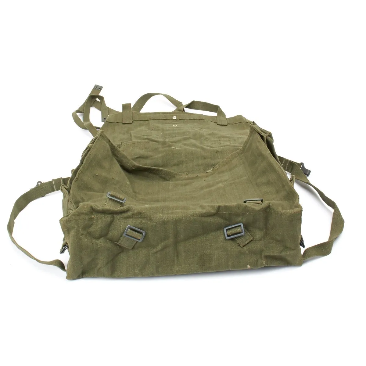 Original British Army P-58 OD Green Haversack Large Back Pack