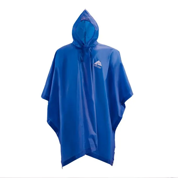 OZARK TRAIL - Adult Rainwear Poncho, Blue