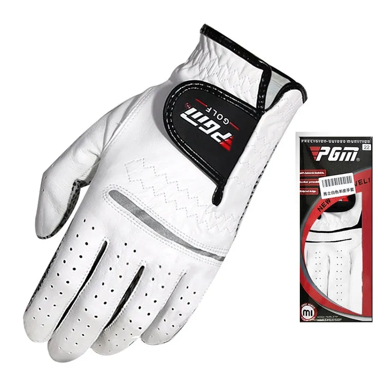 PGM Golf Sheepskin Anti-Slip Single Gloves for Men(Size: 22-Right Hand)