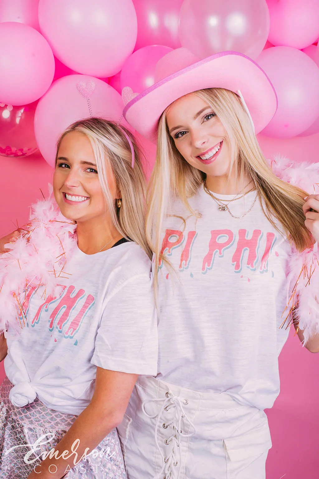 Pi Phi Drip Bid Day Slub Tee