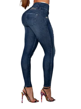 Pit Bull Jeans Women's High Waisted Ripped Jeans Pants With Butt Lift 65336