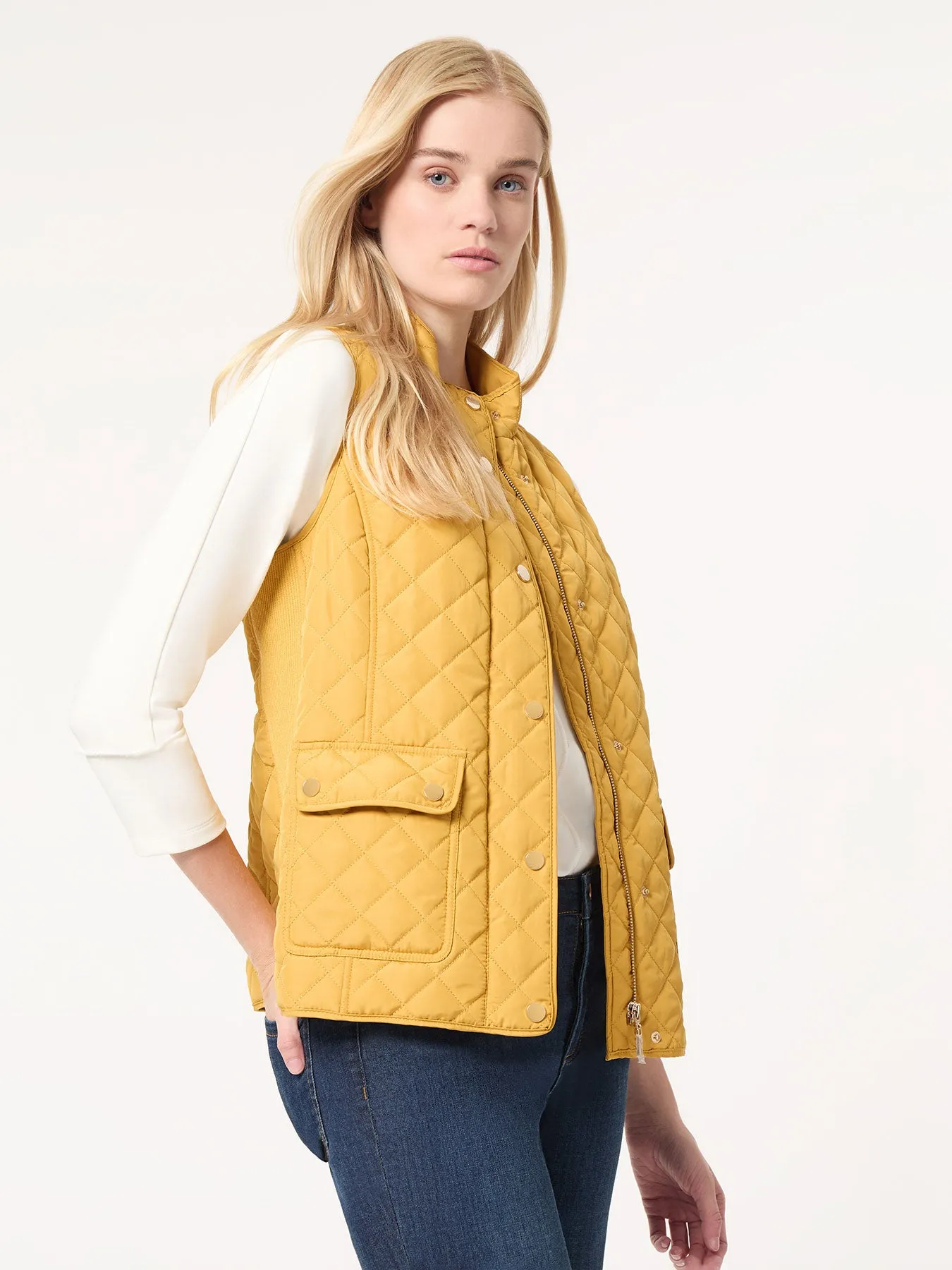 Quilted Puffer Vest