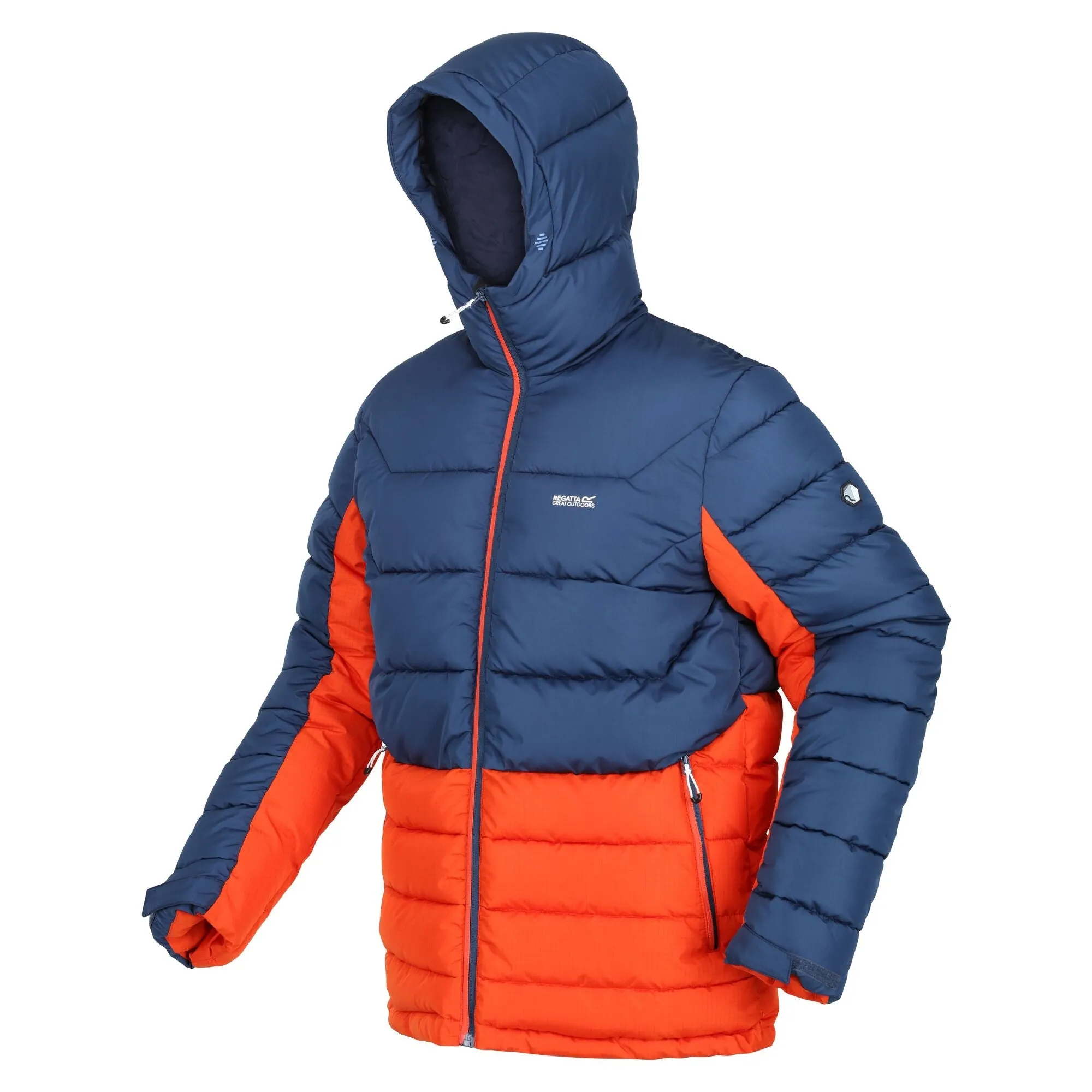 Regatta Mens Nevado VI Hooded Insulated Padded Jacket