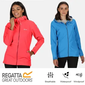 Regatta Womens Hamara III Lightweight Hooded Waterproof Jacket