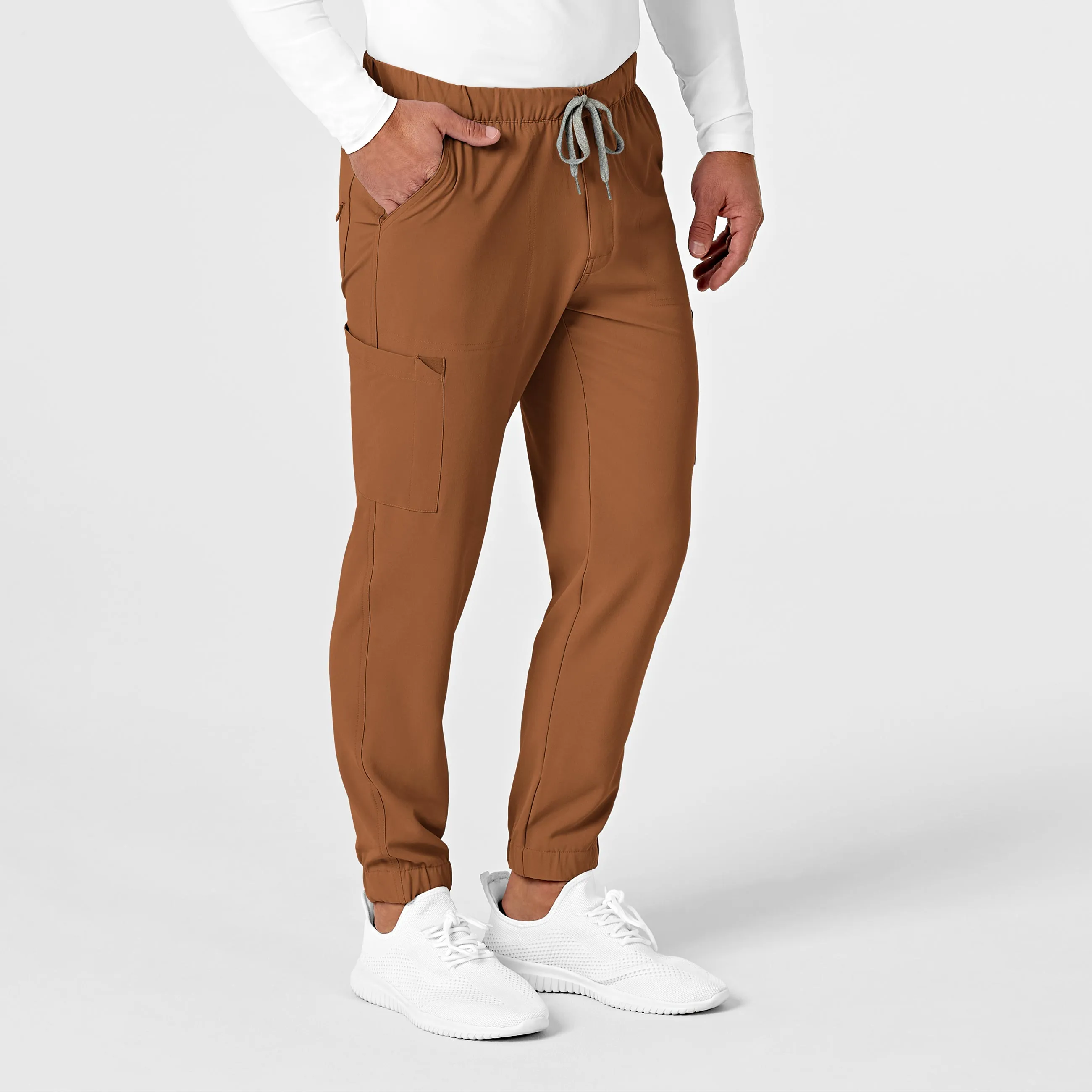 RENEW Men's Jogger Scrub Pant - Chai