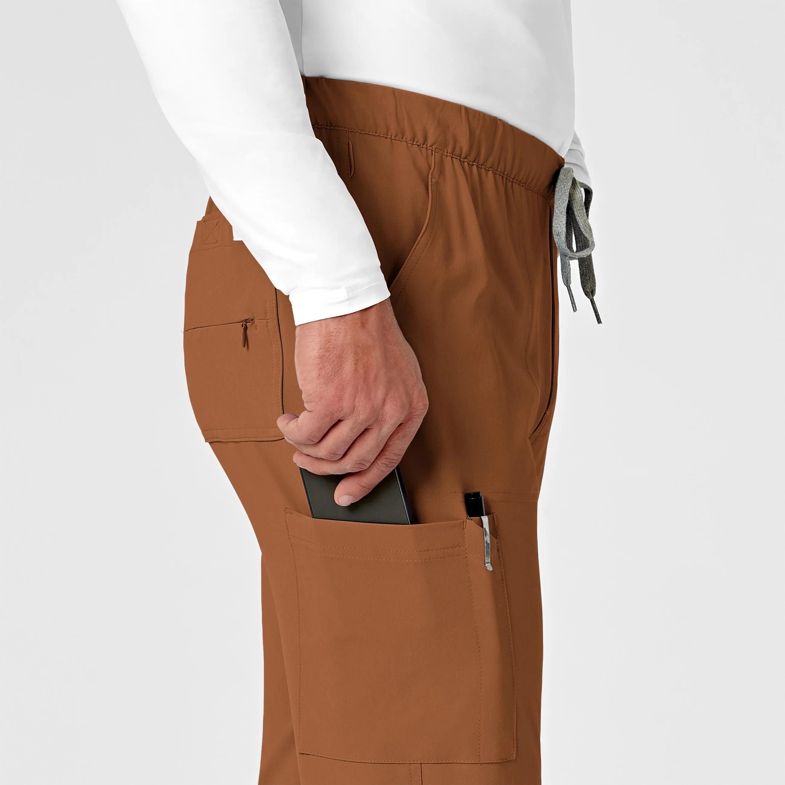 RENEW Men's Jogger Scrub Pant - Chai