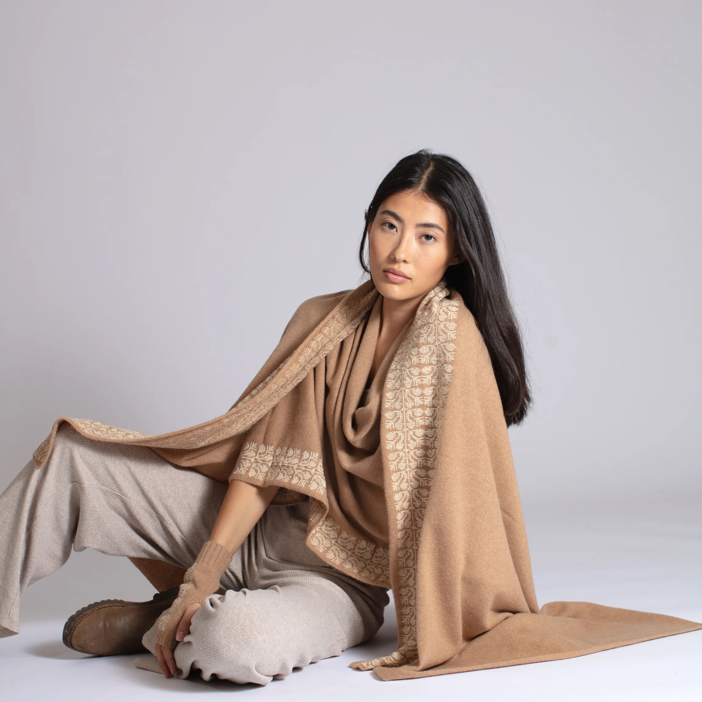 RHUM CASHMERE PONCHO