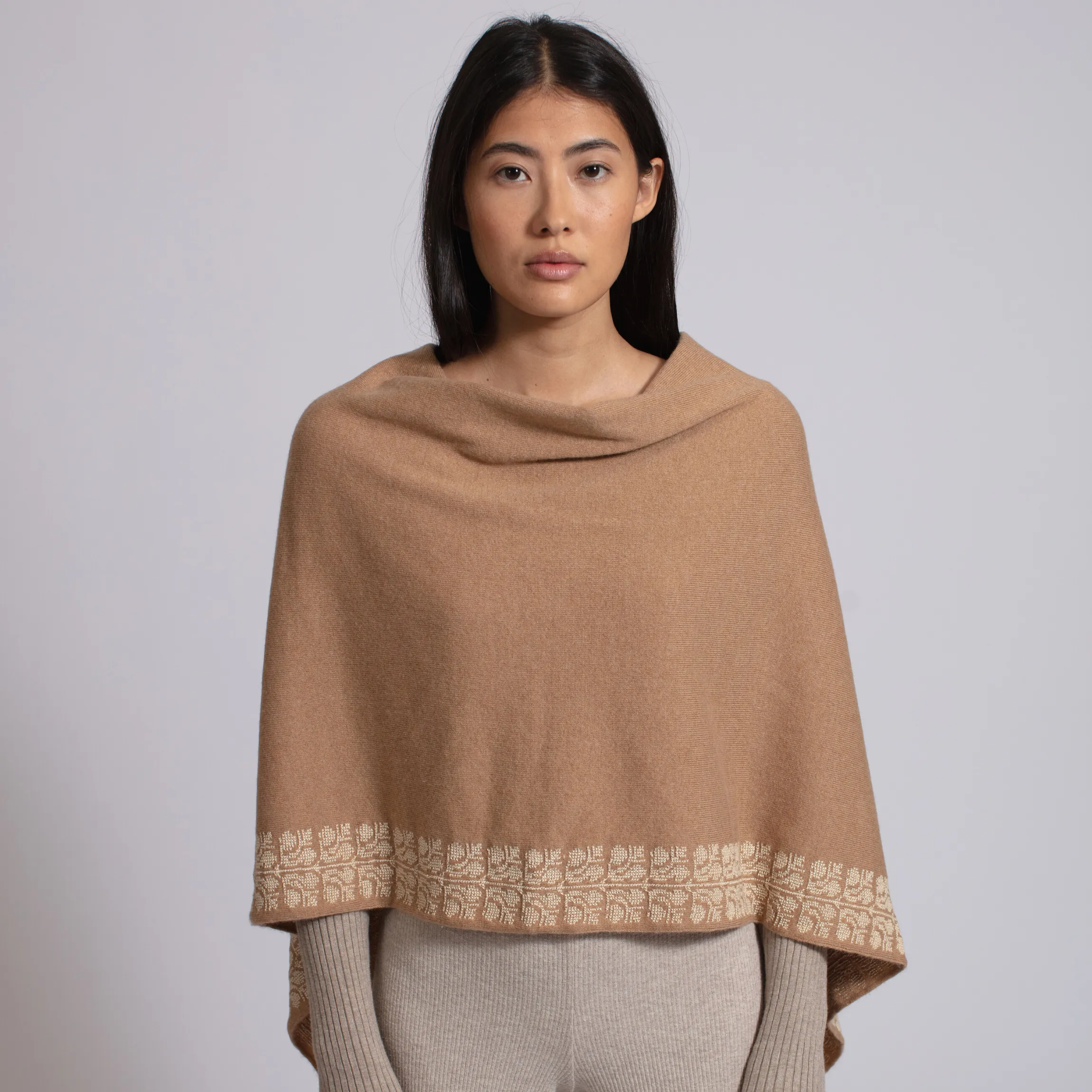 RHUM CASHMERE PONCHO