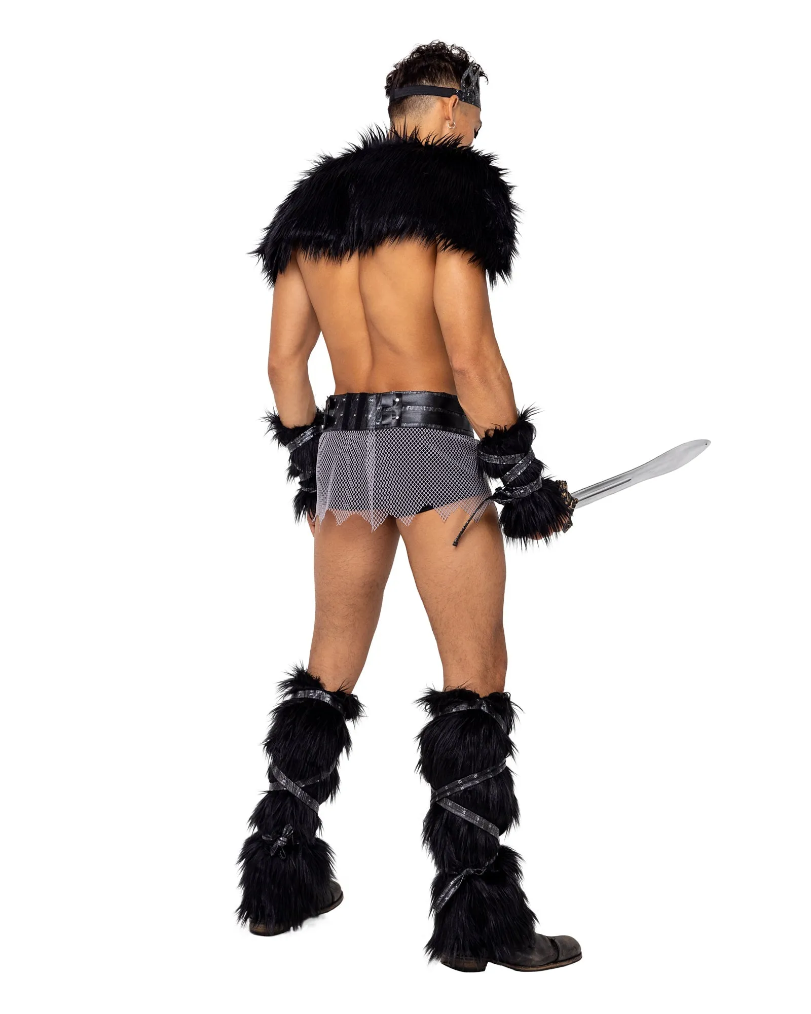 Roma 4PC Mens Viking Hunk Costume