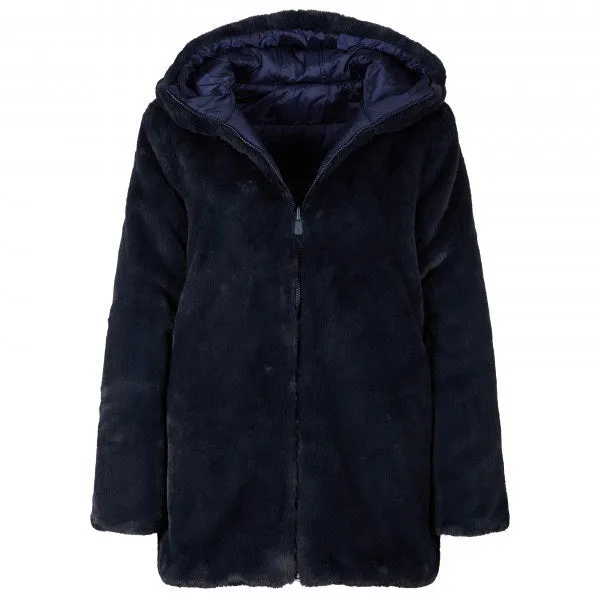 SAVE THE DUCK - BRIDGET REVERSIBLE FAUX FUR JACKET