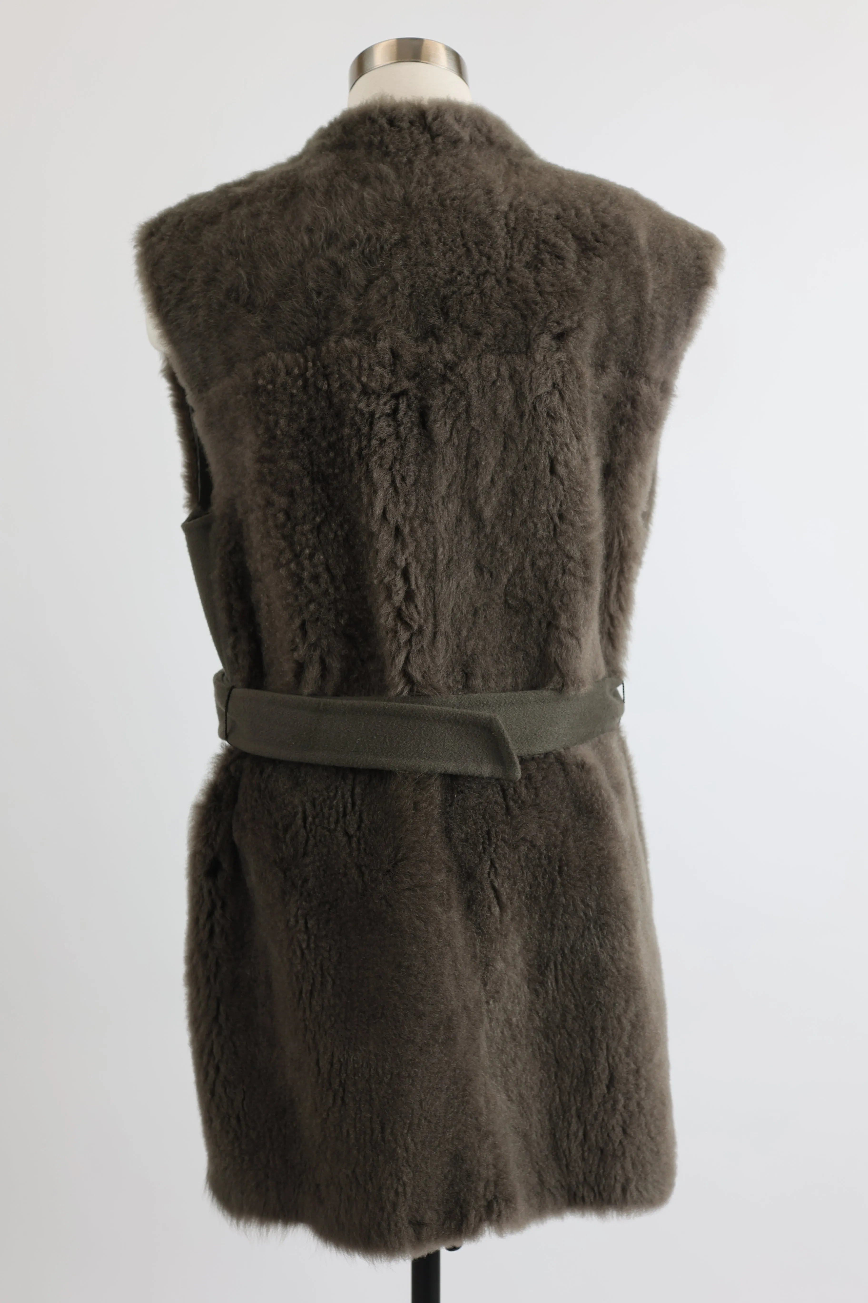 Shearling Baby Cashmere Vest