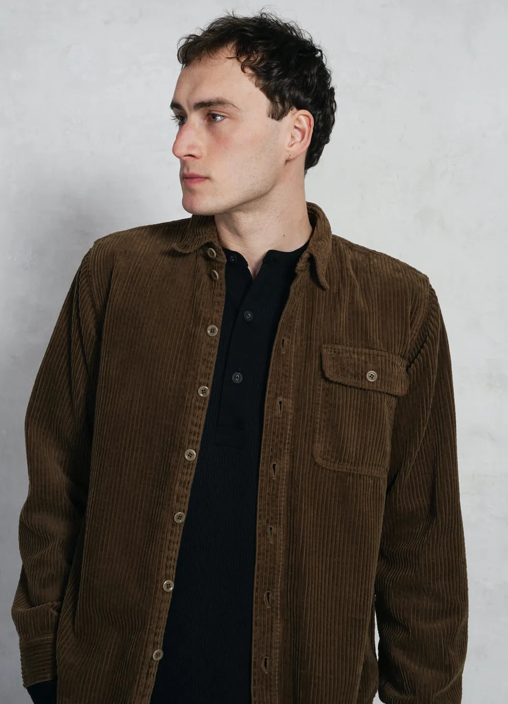 SILAS 28-24-6 | Casual Overshirt | Seaweed