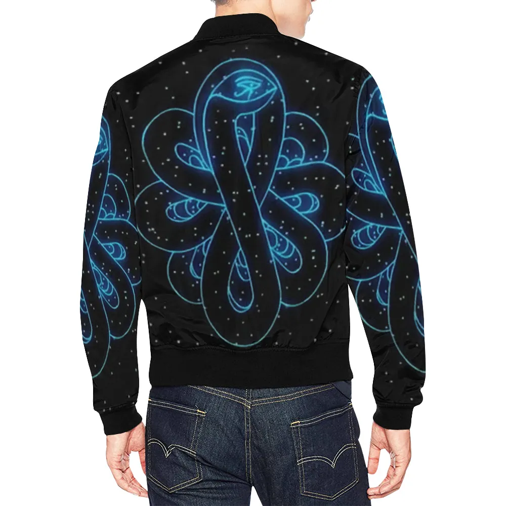 SNAKE OF CREATION WADJET Bomber Jacket for Men