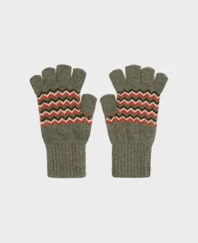 Sophie Fair Isle Fingerless Gloves