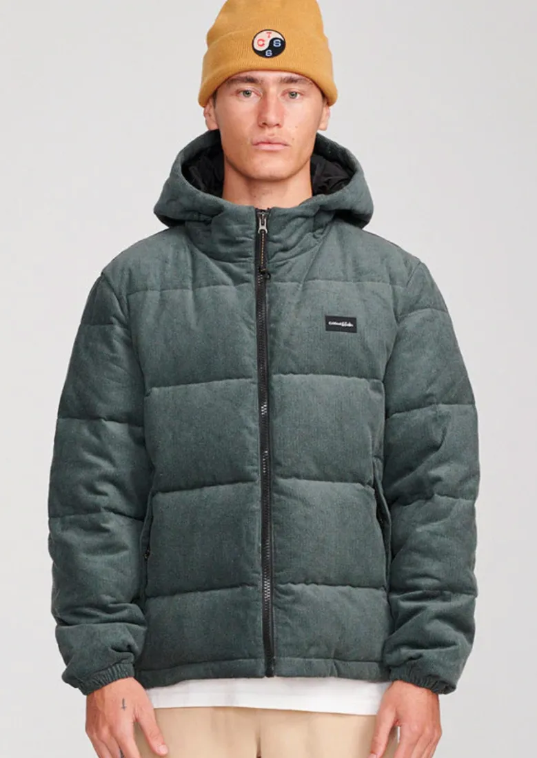 SOS Cord Puffer Jacket Fatigue