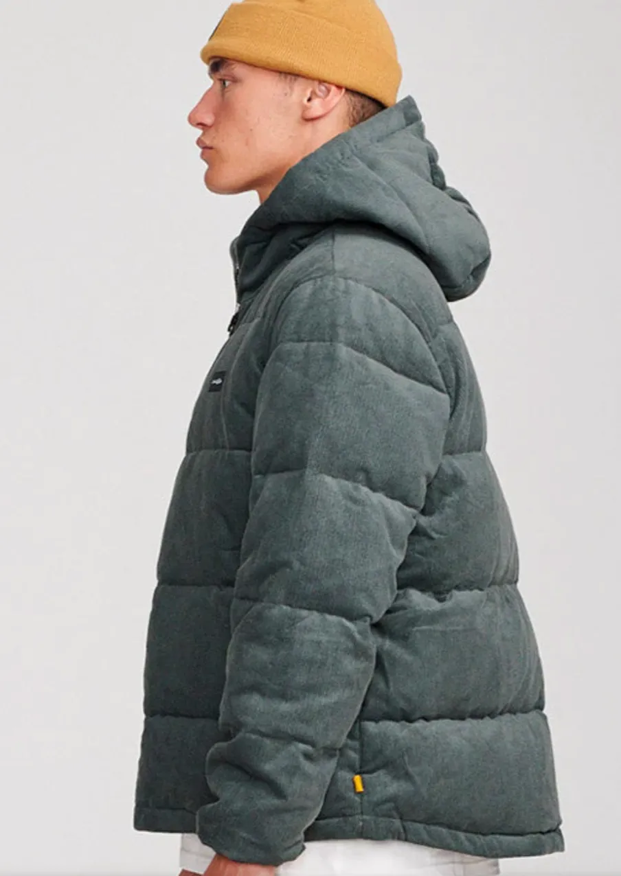 SOS Cord Puffer Jacket Fatigue