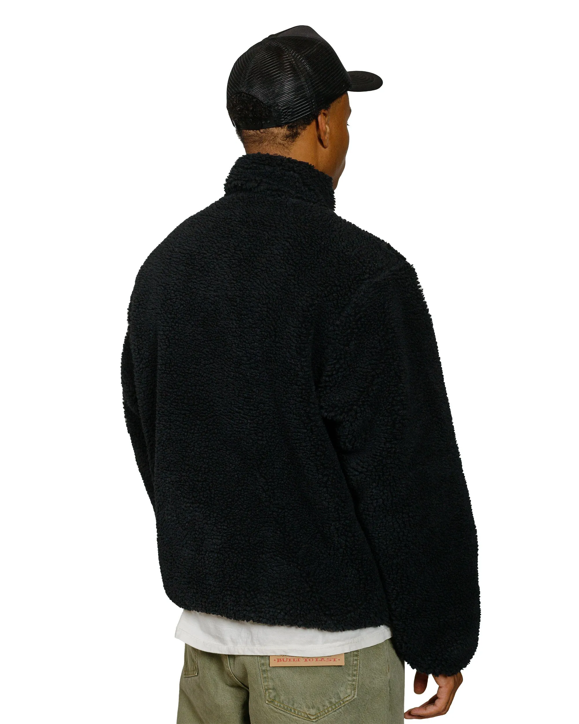 Stüssy Sherpa Reversible Jacket Black