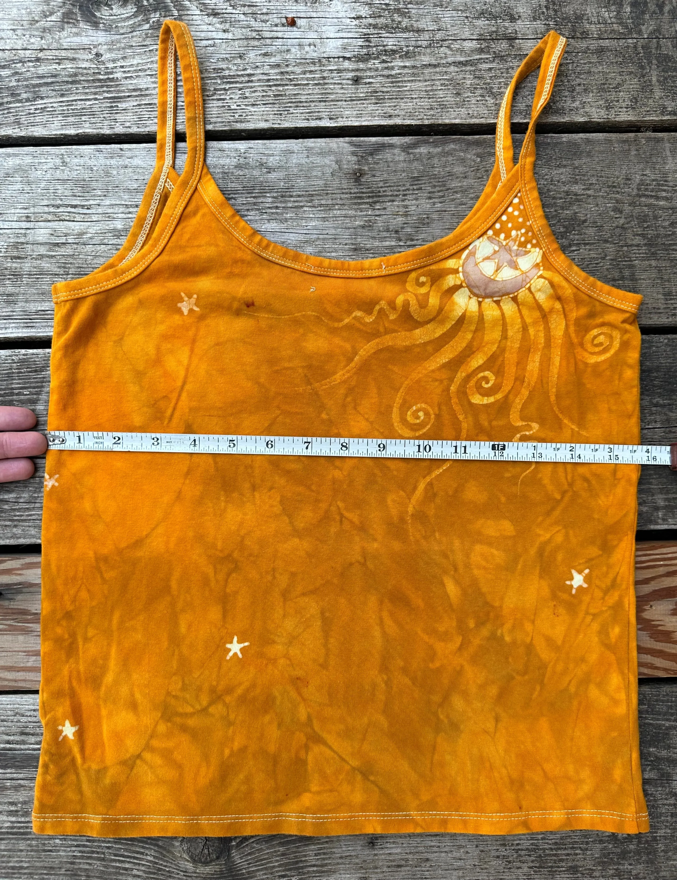 Sun Is Shining Hand Painted Batikwalla Tank Top