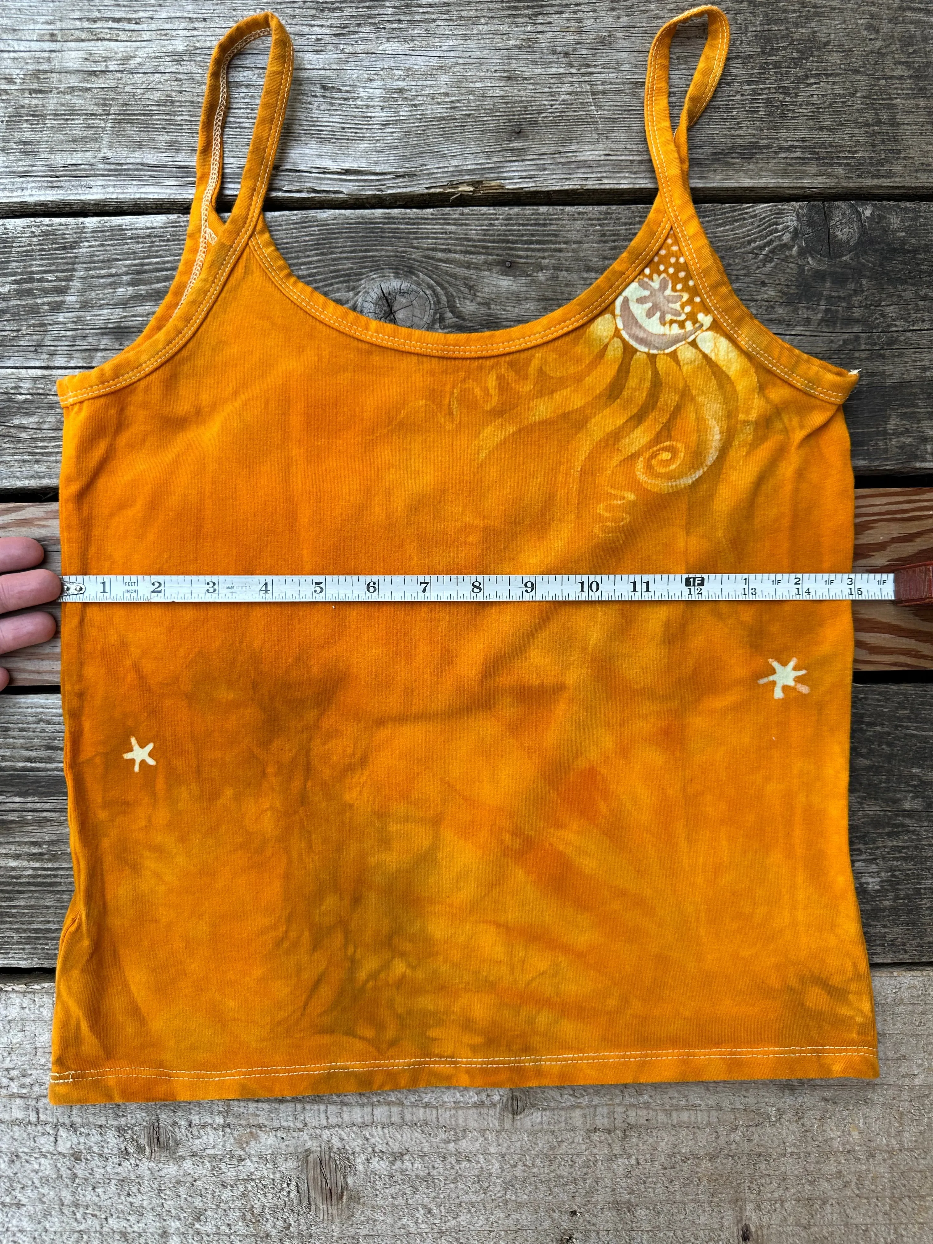 Sun Is Shining Hand Painted Batikwalla Tank Top