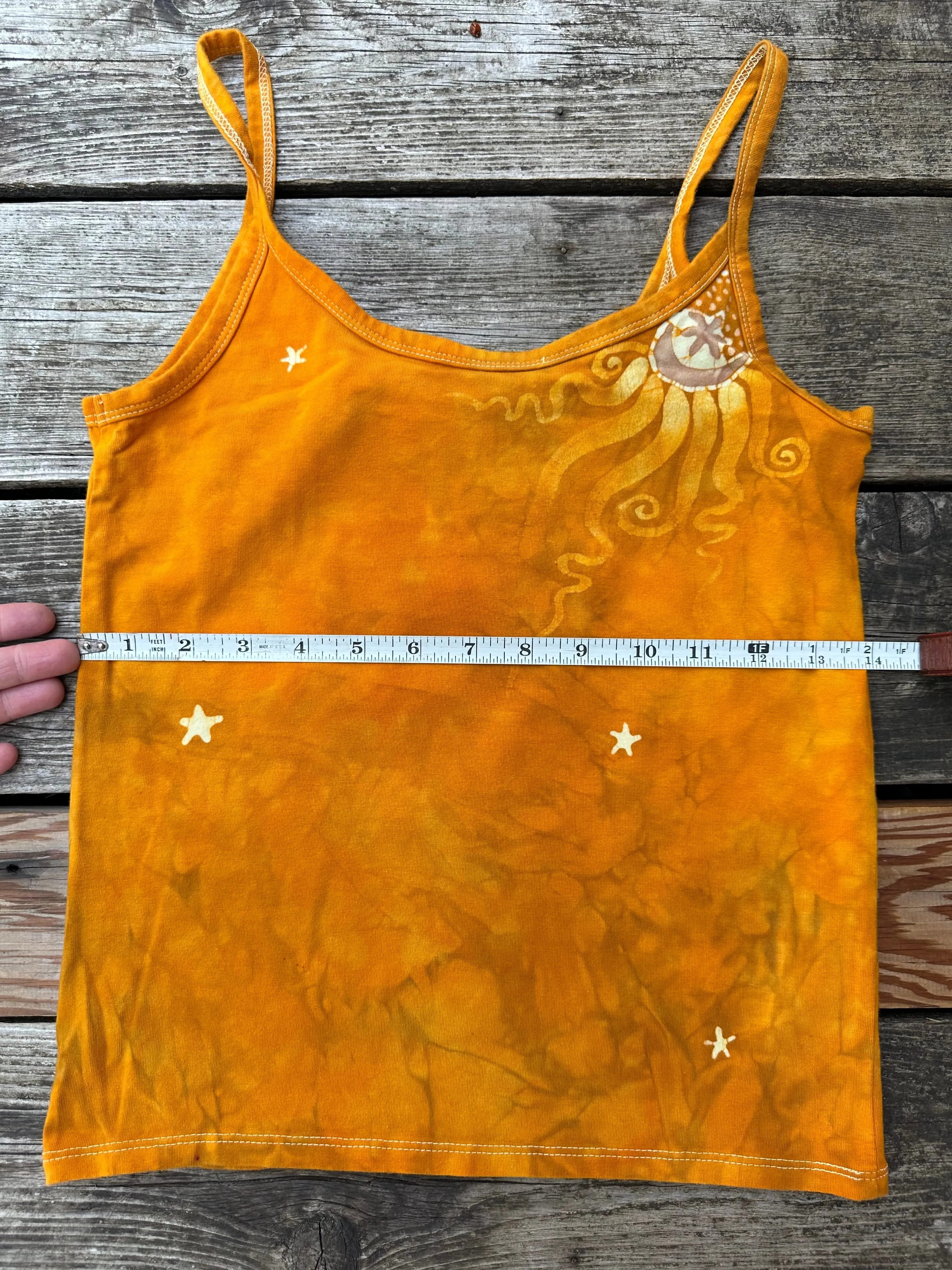 Sun Is Shining Hand Painted Batikwalla Tank Top