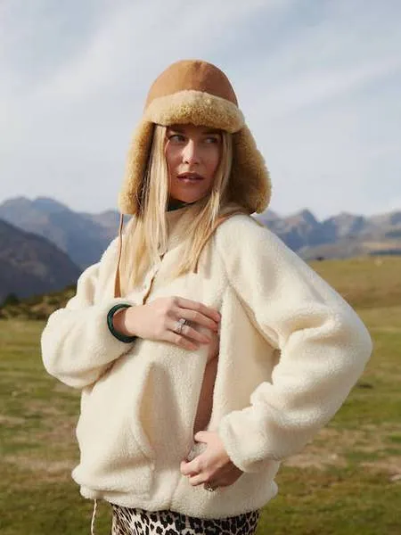 Tajinebanane - Manteau en Sherpa d'Allaitement||Tajinebanane - Breastfeeding Sherpa Coat