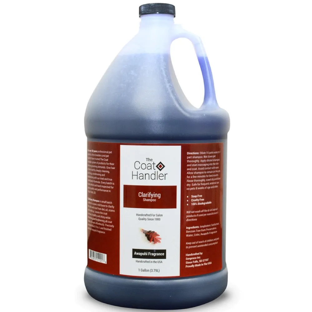 The Coat Handler Clarifying Shampoo 1 Gallon