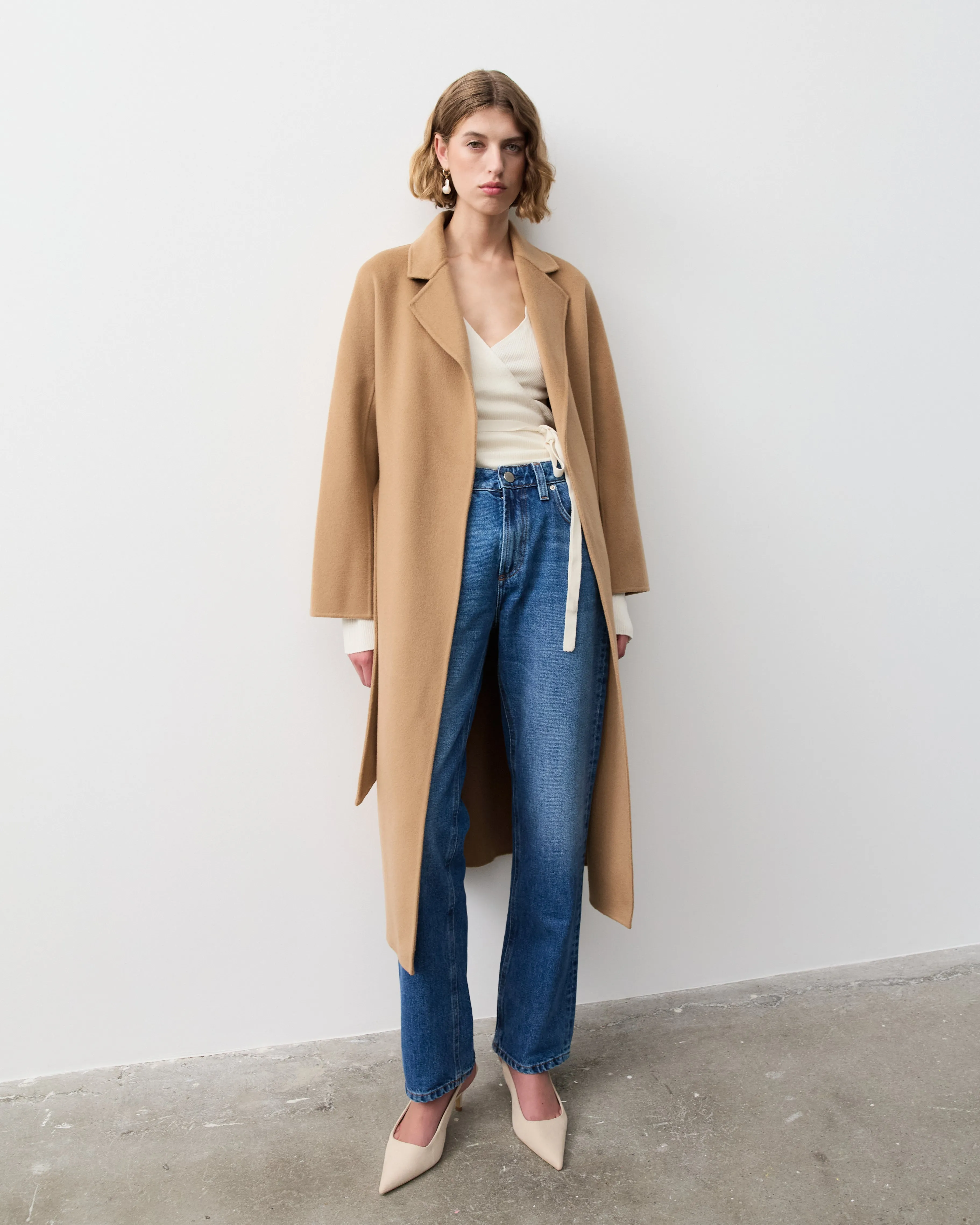 THE CURATED CLASSIC COAT - CAMEL