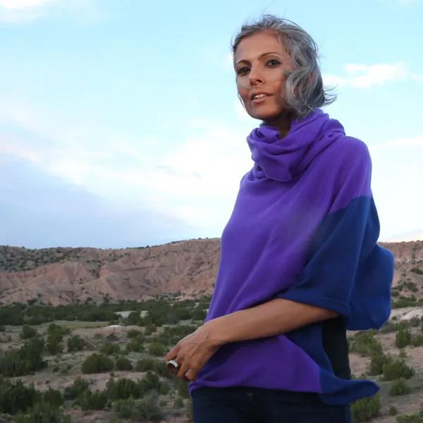 The Desert Night Poncho