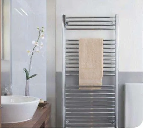 Tuzio Savoy Hardwired or plug in Towel Warmer - 23.5"w x 47.5"h