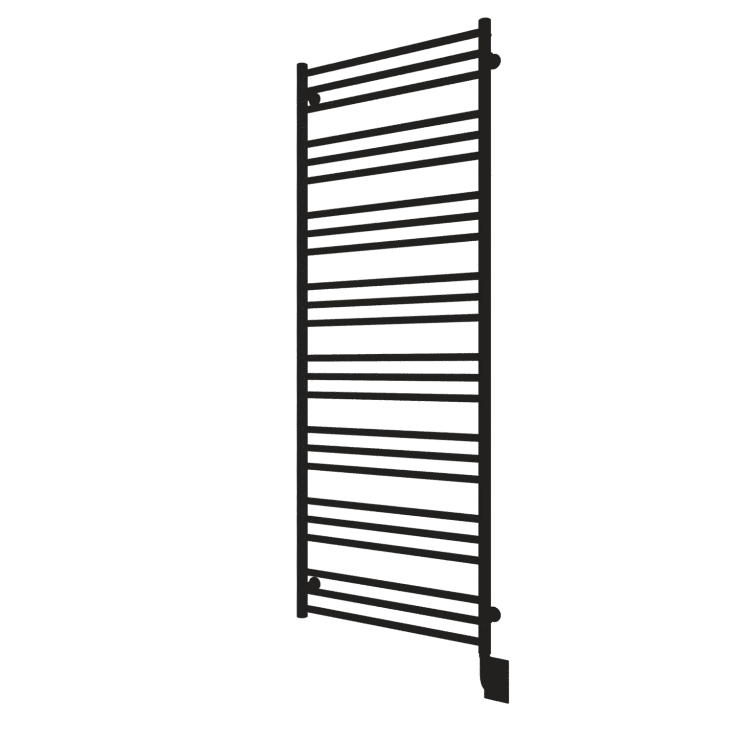 Tuzio Sorano Hardwired or plug in Towel Warmer - 23.5"w x 64"h