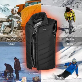 USB Heated Vest - 9-Zone Warmth for Men