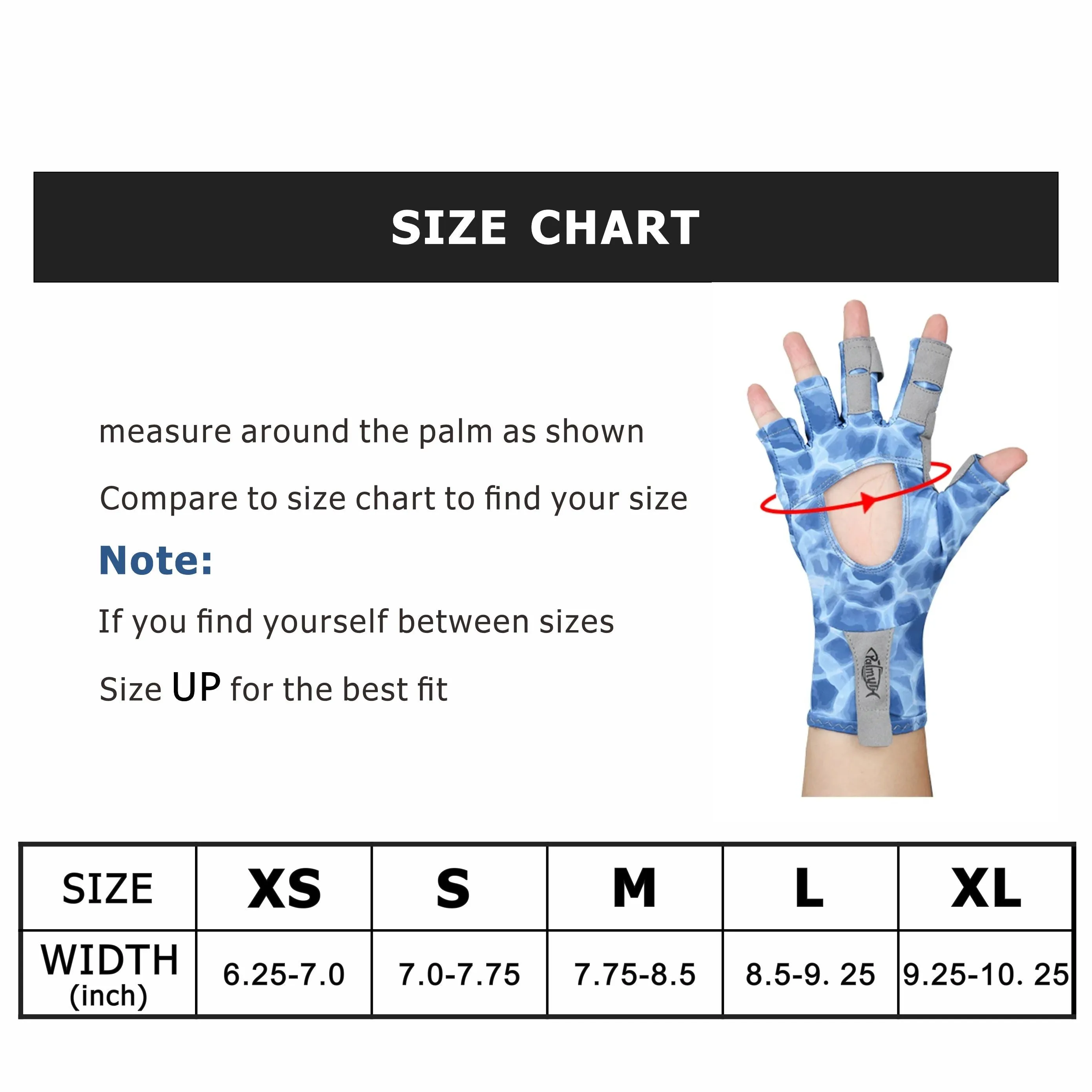 UV Protection Fingerless Gloves (Palmless)