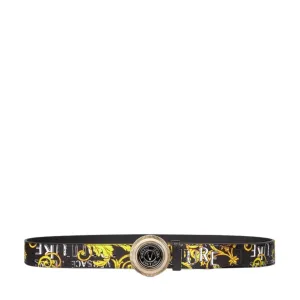 Versace Jeans Couture Round V Emblem Logo Belt