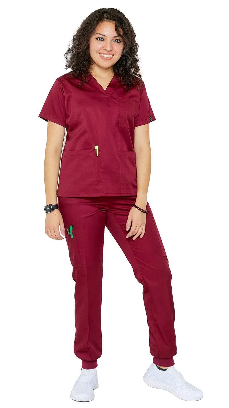 Women's Classic 8 Pocket Jogger Uniforms - Style 103-JR