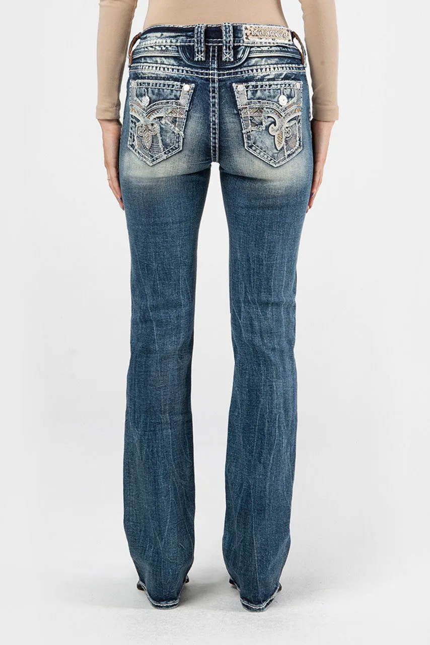 Women's Rock Revival Delicacy Bootcut Jean