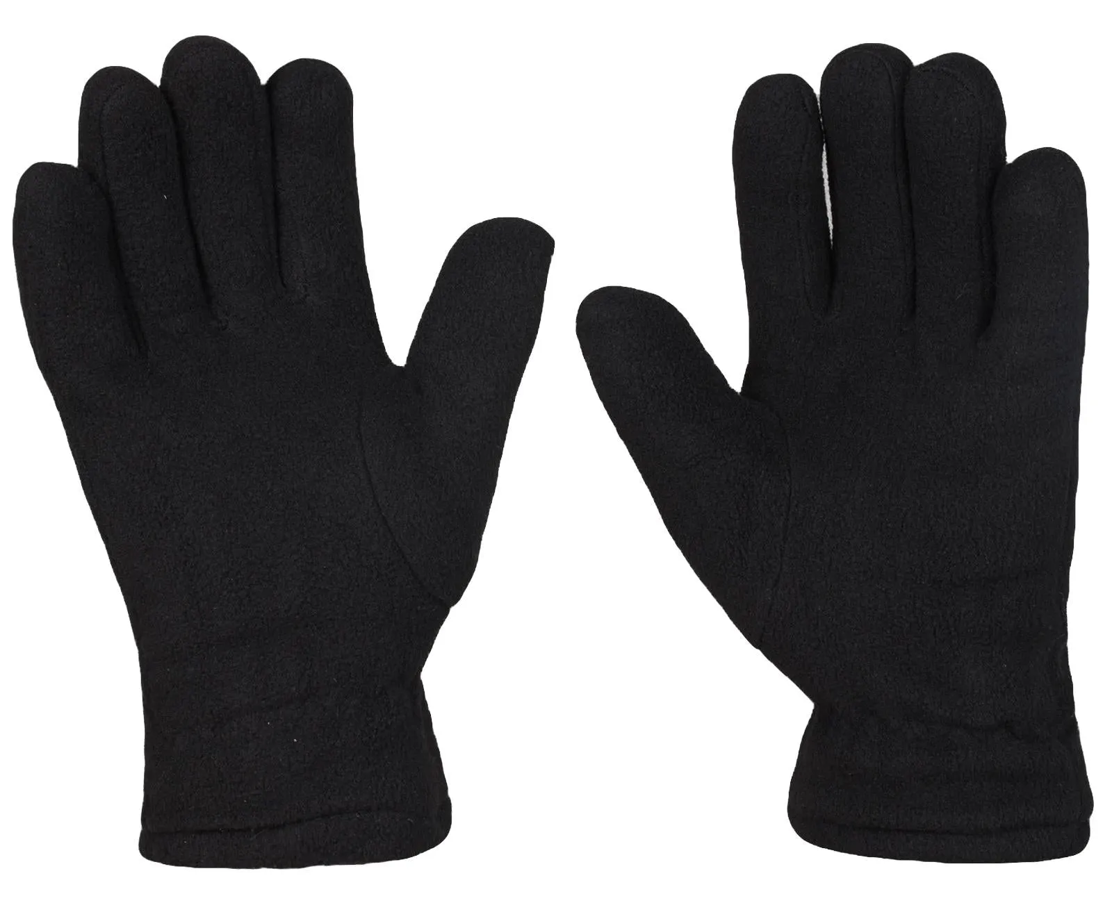 Womens Thermal Insulation Fleece Gloves - 1/3 Pack