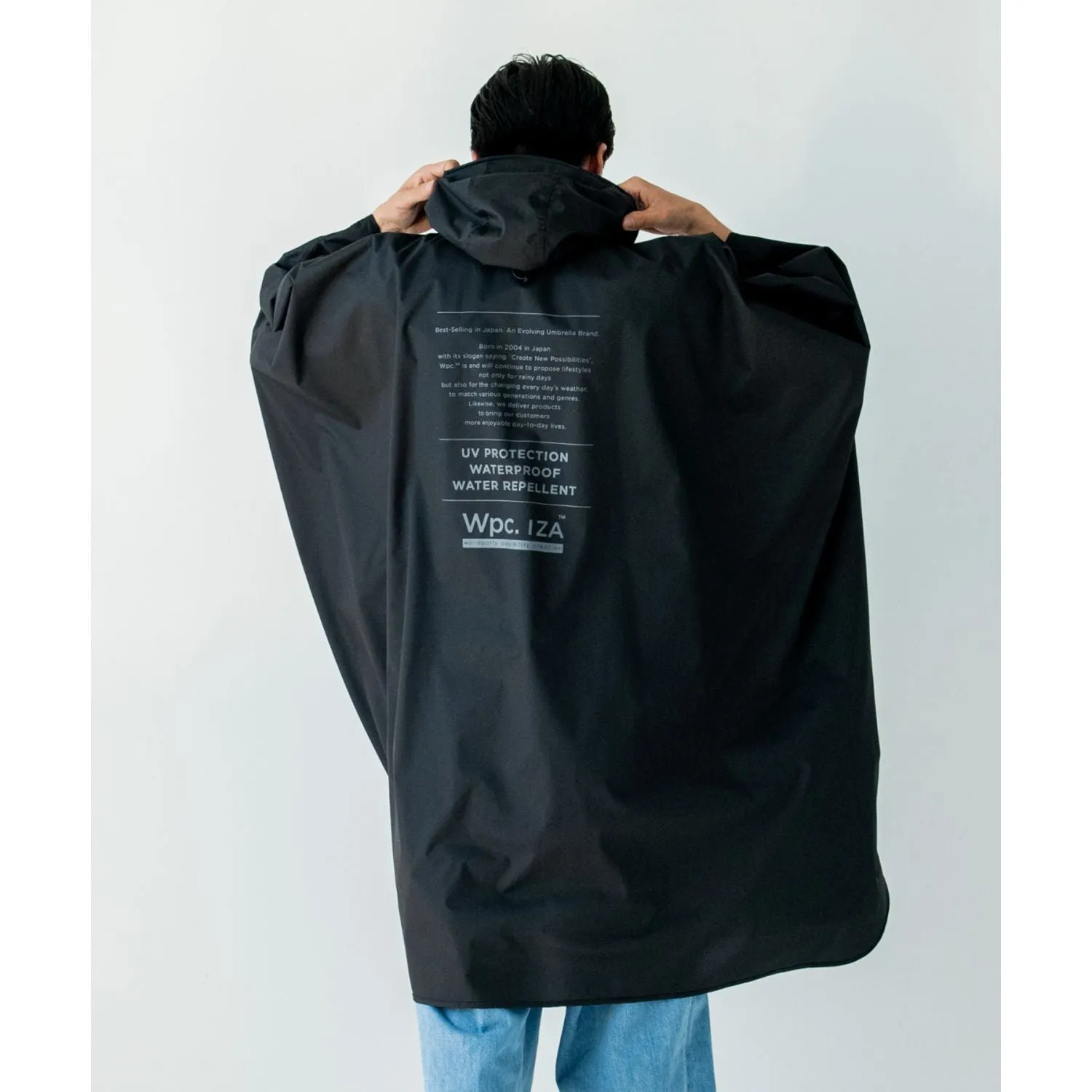 WPC IZA Rain Breaker Poncho Water Repellent One Size