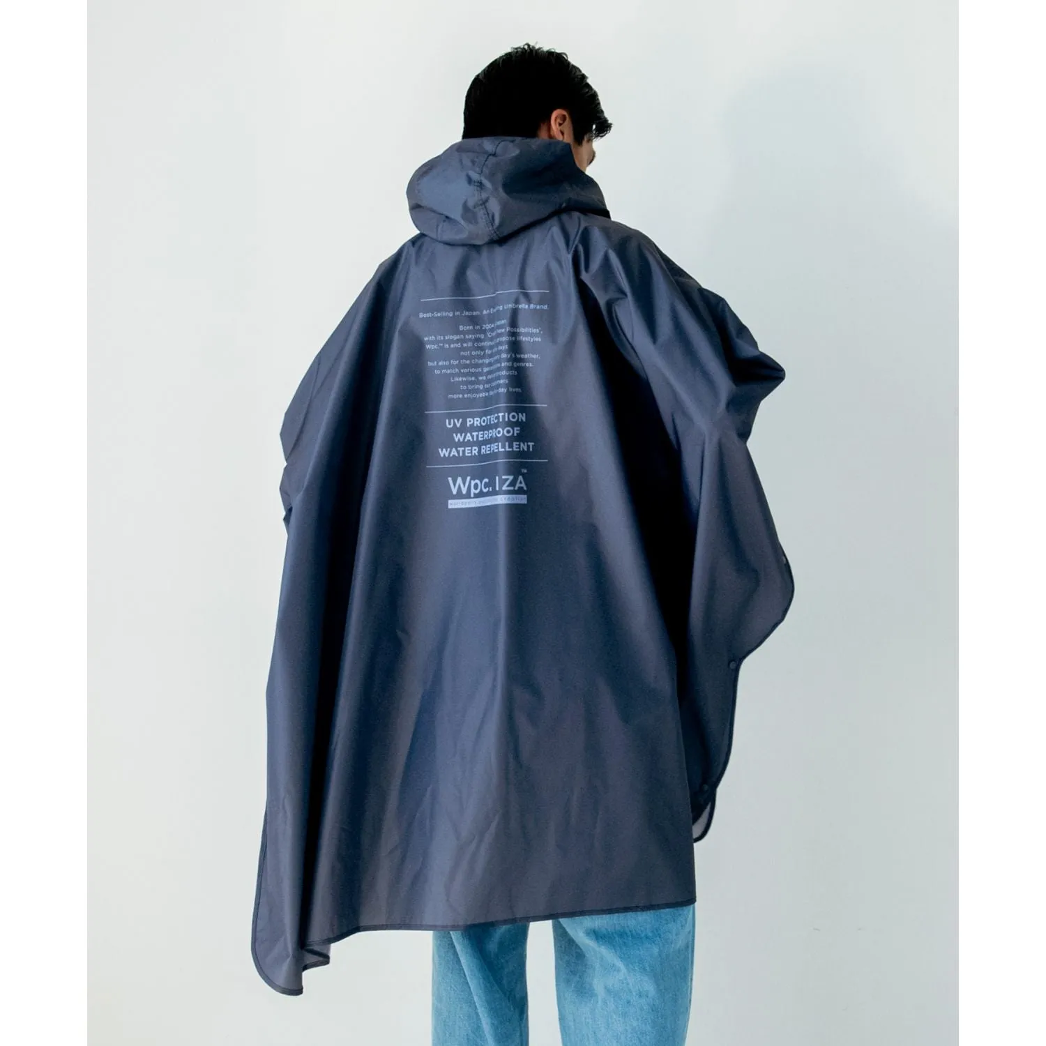 WPC IZA Rain Breaker Poncho Water Repellent One Size