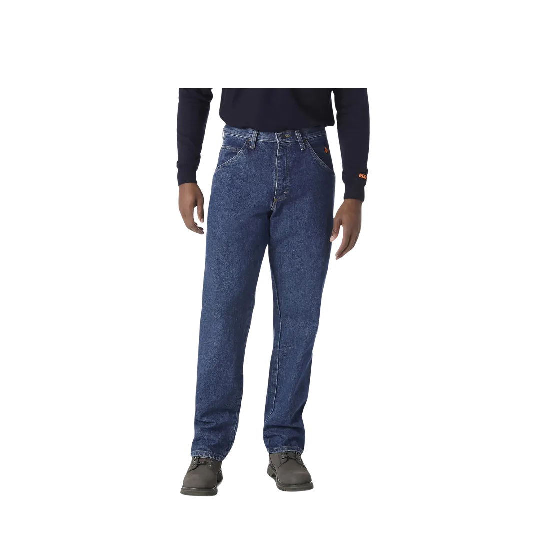 Wrangler Men's Riggs Workwear Flame Resistant Carpenter In Fire Resistant Jean